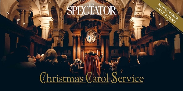 The Spectator Christmas Carol Service – St Bride's Church