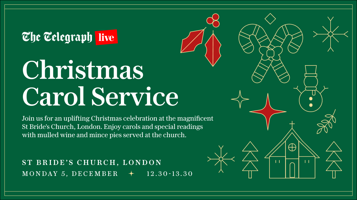 Telegraph Christmas Carol Service – St Bride's Church