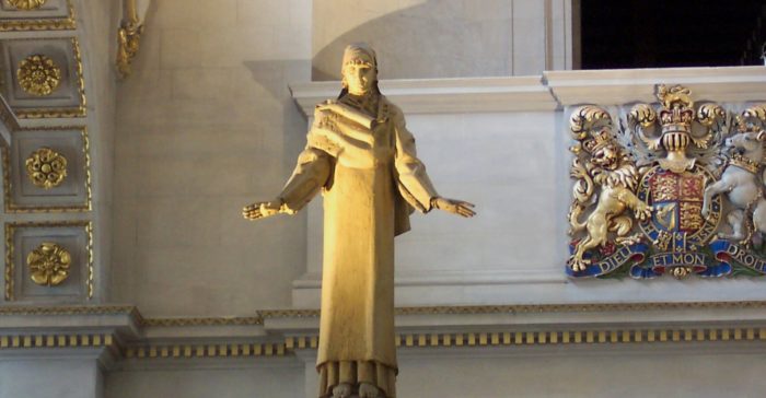 statue of St Bride by David McFall